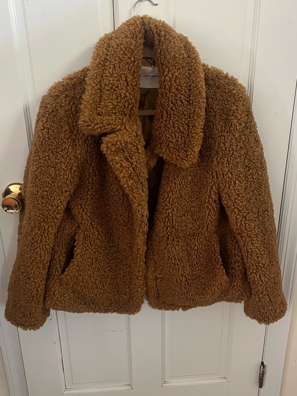 Faux fur jacket
